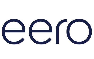 A black and white logo.