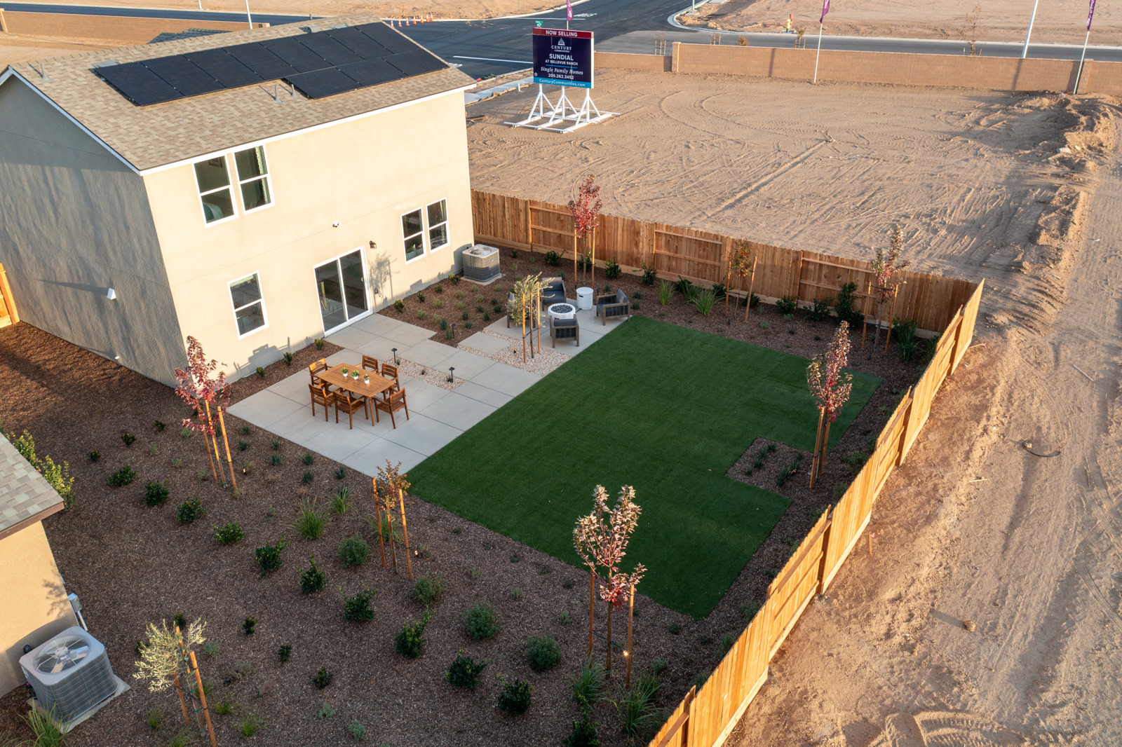 A miniature golf course.