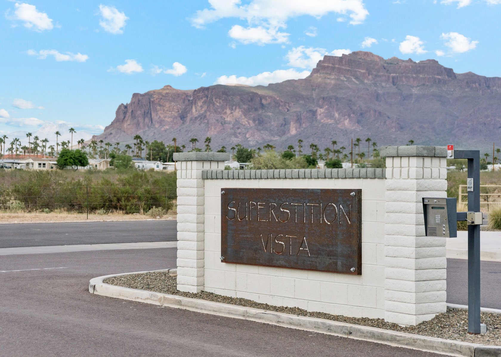 A sign on the side of a road.