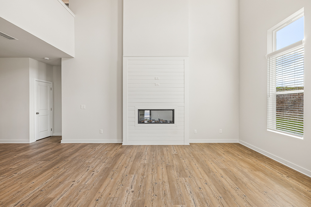 A room with white walls.