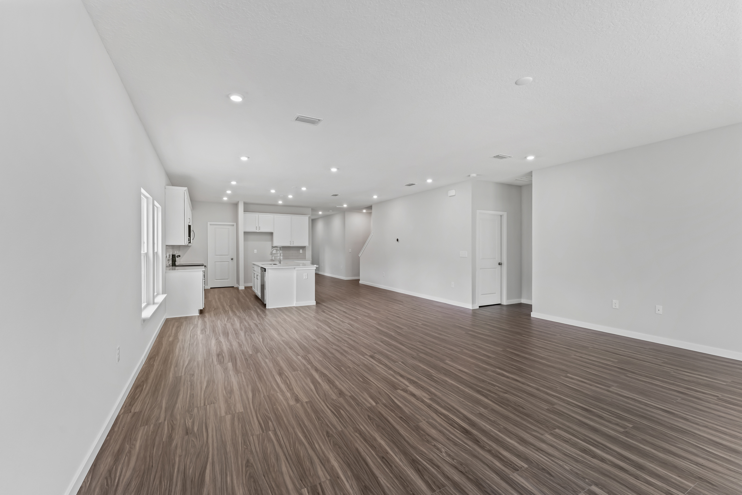 Dogwood Floor Plan Open Living Area at NorthShore in Kingsland