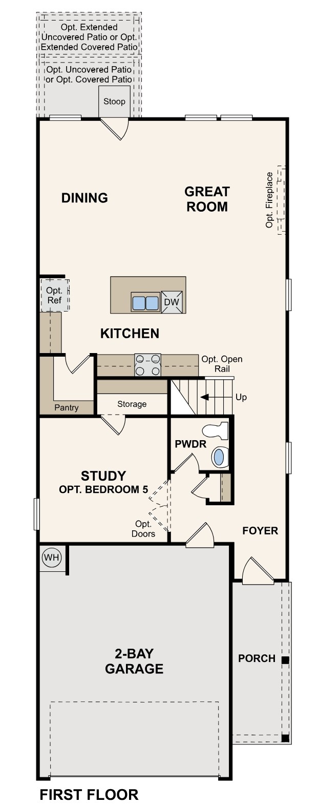 Orchid Floor Plan First Floor